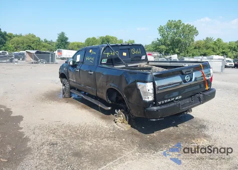 2017 Nissan Titan Xd Sl/Pro-4X/Plat Reserve z USA, uszkodzony, nr VIN 1N6BA1F42HN523778